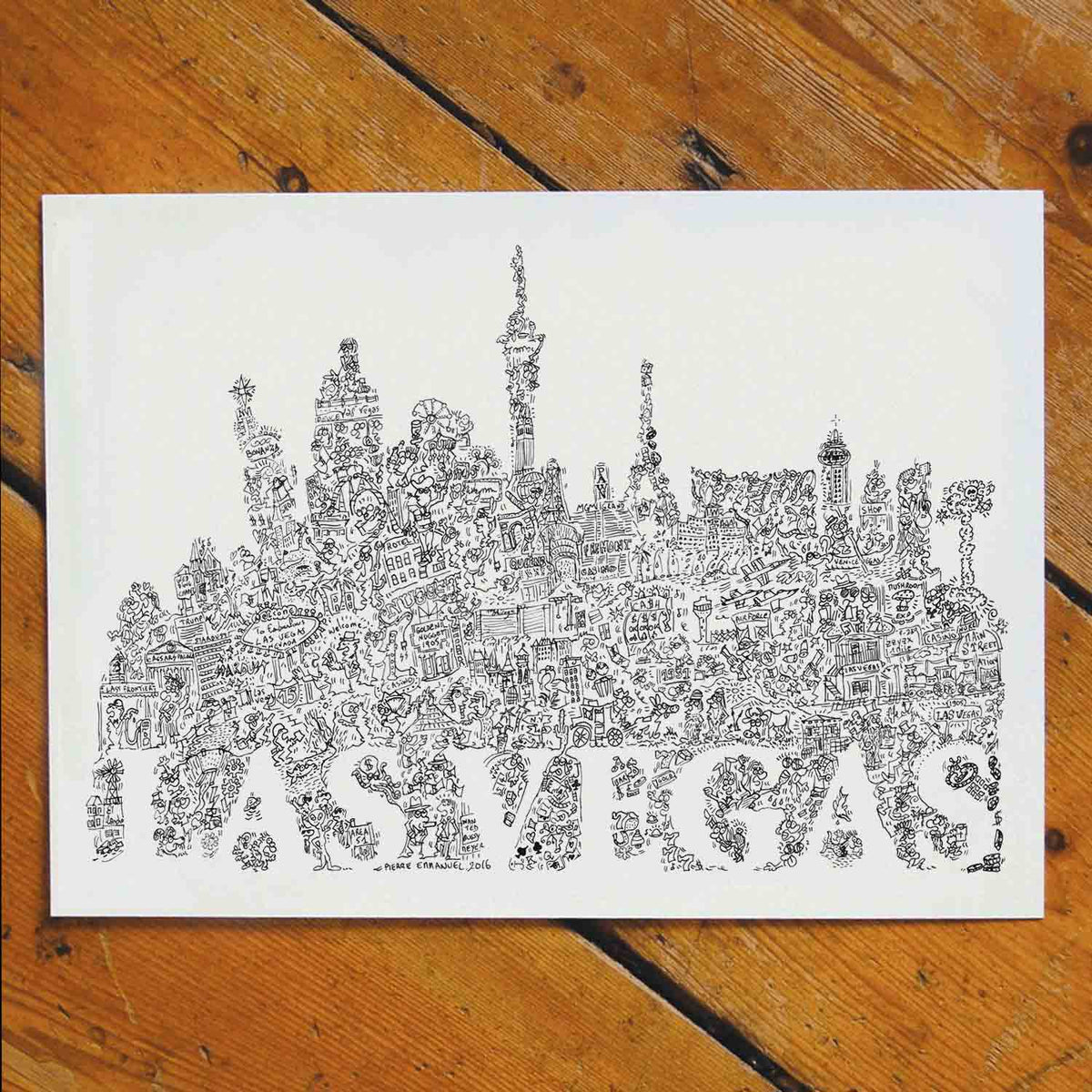 Las Vegas Drawing 