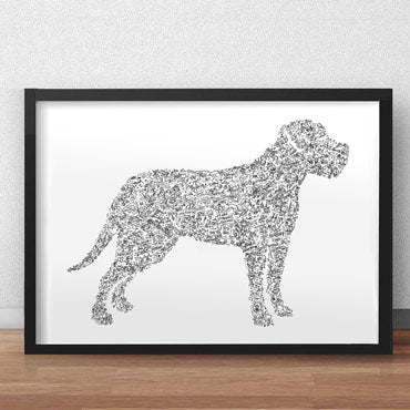 dogo argentino poster